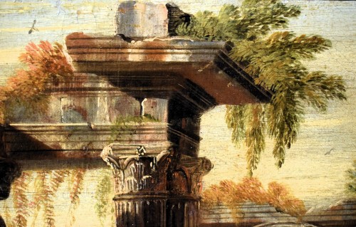 Antiquités - Architectural Ruins - Leonardo Coccorante (1680–1750)